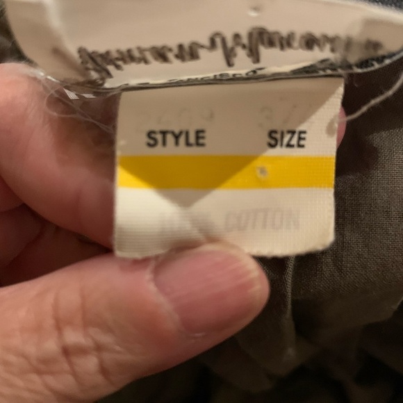 Vintage Circa 80’s Beautiful Cotton Jumpsuit w Cape by Foxy Lady Neiman Marcus - Picture 13 of 15